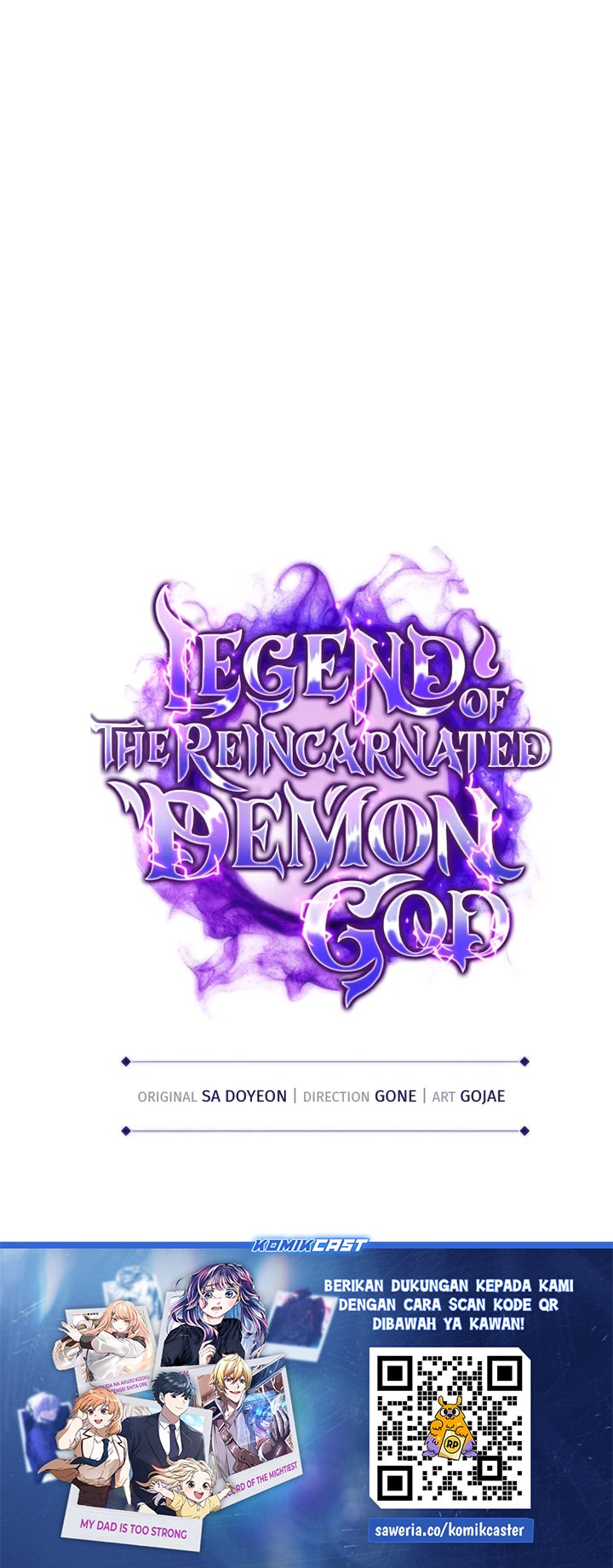 Chronicles of the Reincarnated Demon God Chapter 52 Bahasa Indonesia