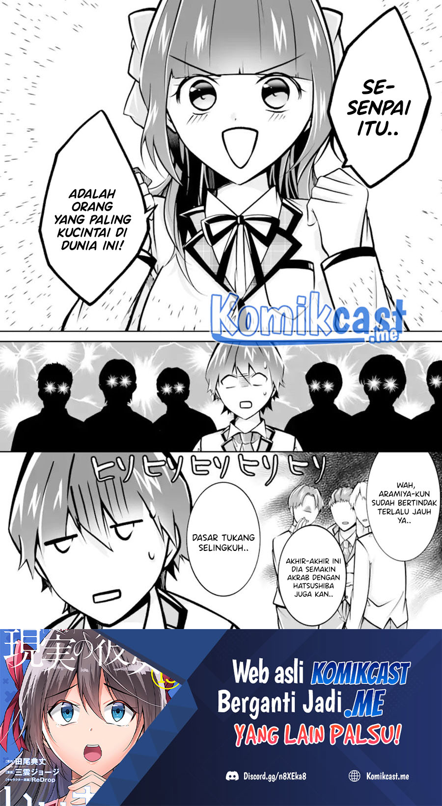 Chuuko demo Koi ga Shitai! Chapter 107 Bahasa Indonesia