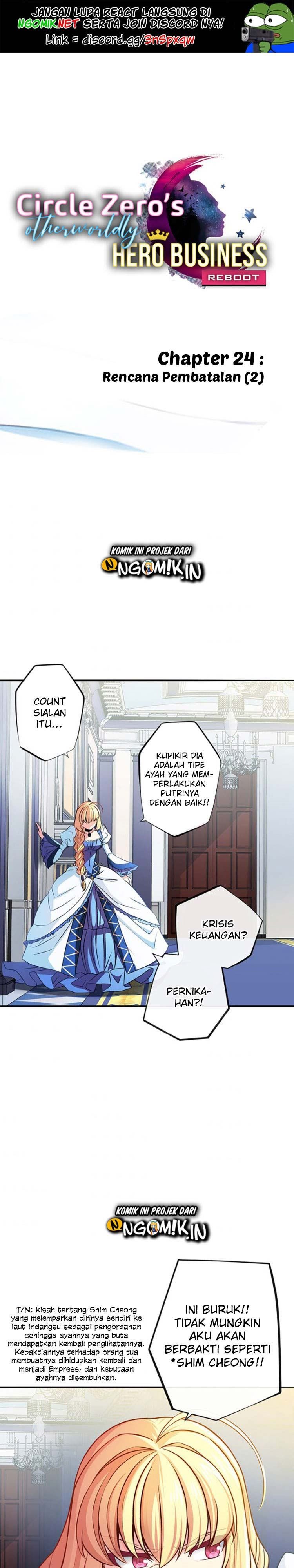 Circle Zero’s Otherworldly Hero Business: Reboot Chapter 24 Bahasa Indonesia
