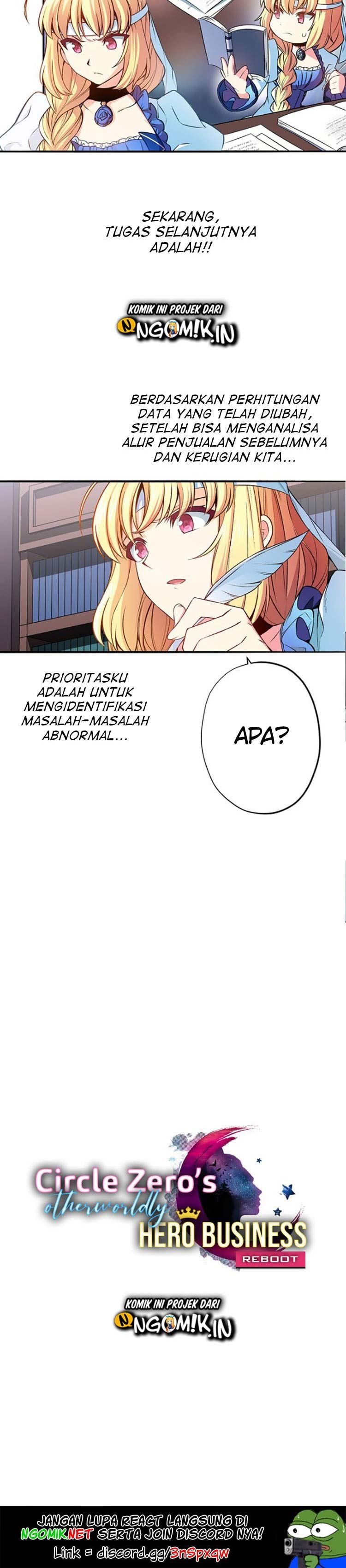 Circle Zero’s Otherworldly Hero Business: Reboot Chapter 24 Bahasa Indonesia