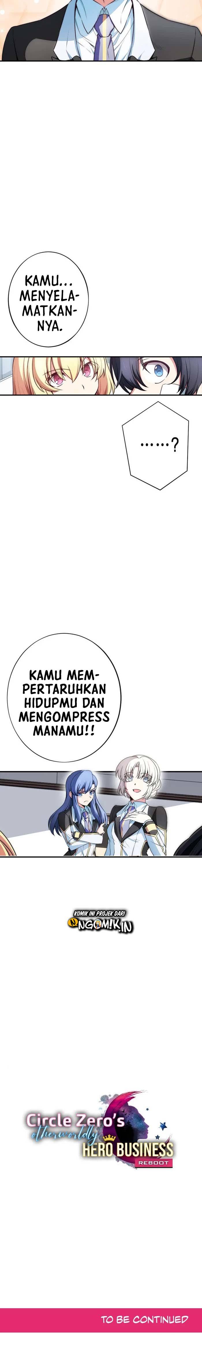 Circle Zero’s Otherworldly Hero Business: Reboot Chapter 73 Bahasa Indonesia