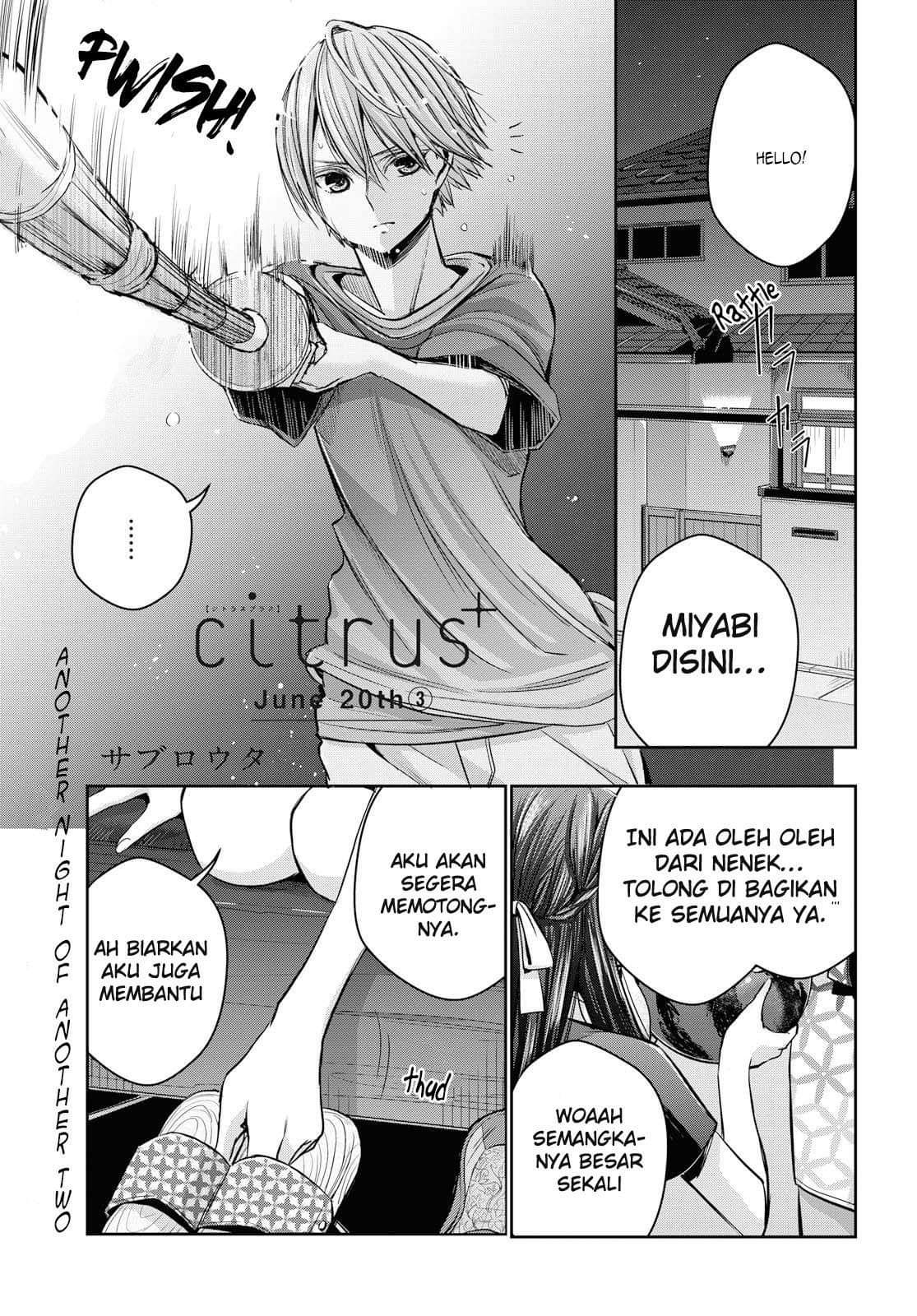 Citrus Plus Chapter 09 Bahasa Indonesia