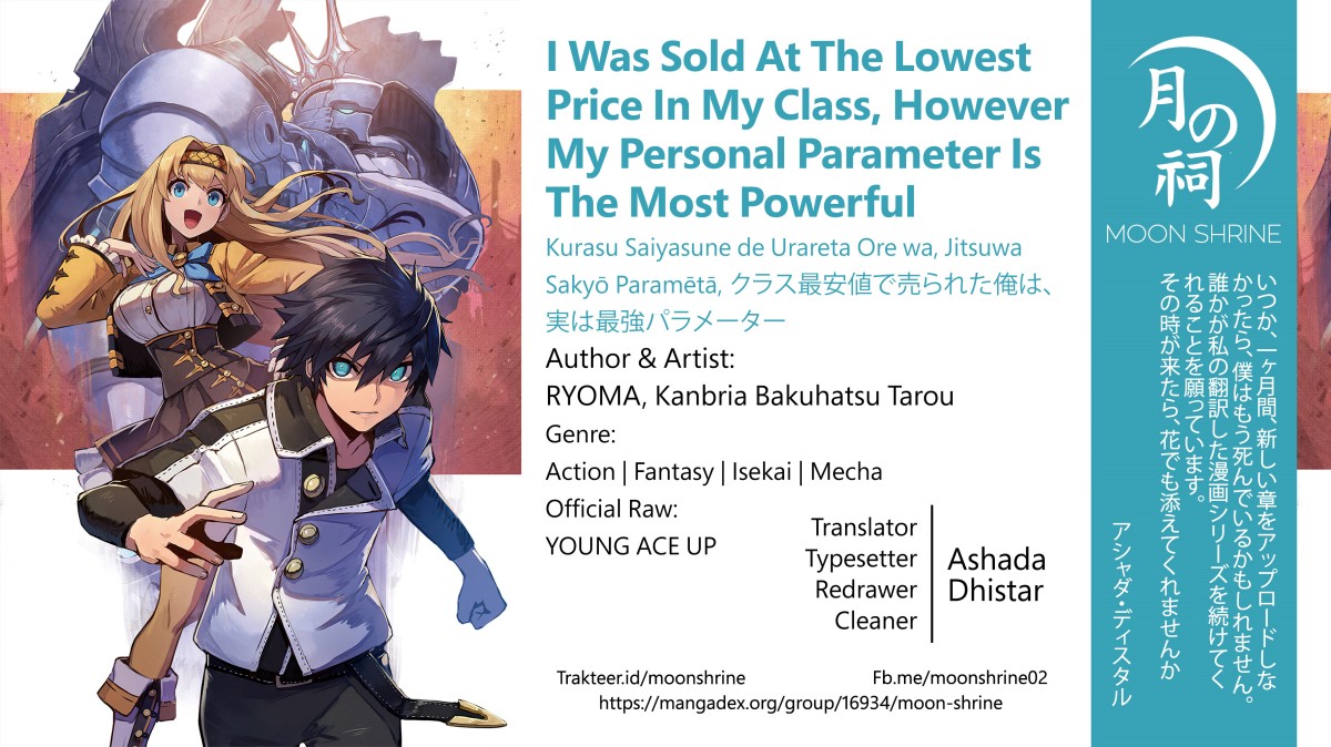 Class Saiya Sune de Urareta Ore wa, Jitsu wa Saikyou Parameter Chapter 11.2 Bahasa Indonesia