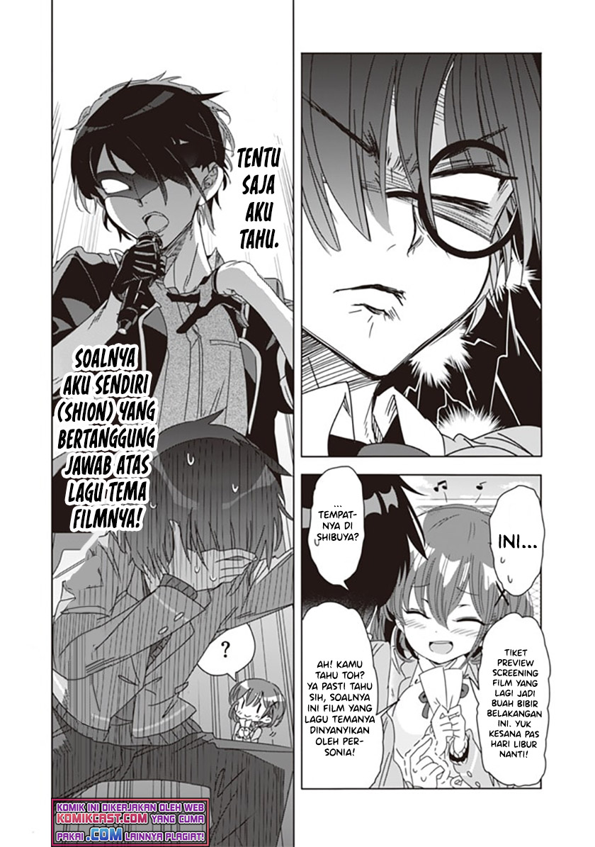 Class de Inkya no Ore ga Jitsu wa Daininki Band no Vocal na Ken Chapter 02 Bahasa Indonesia