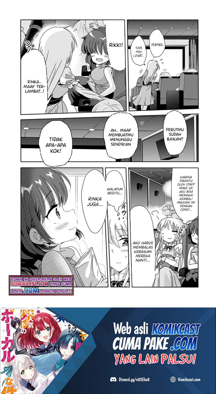 Class de Inkya no Ore ga Jitsu wa Daininki Band no Vocal na Ken chapter 8