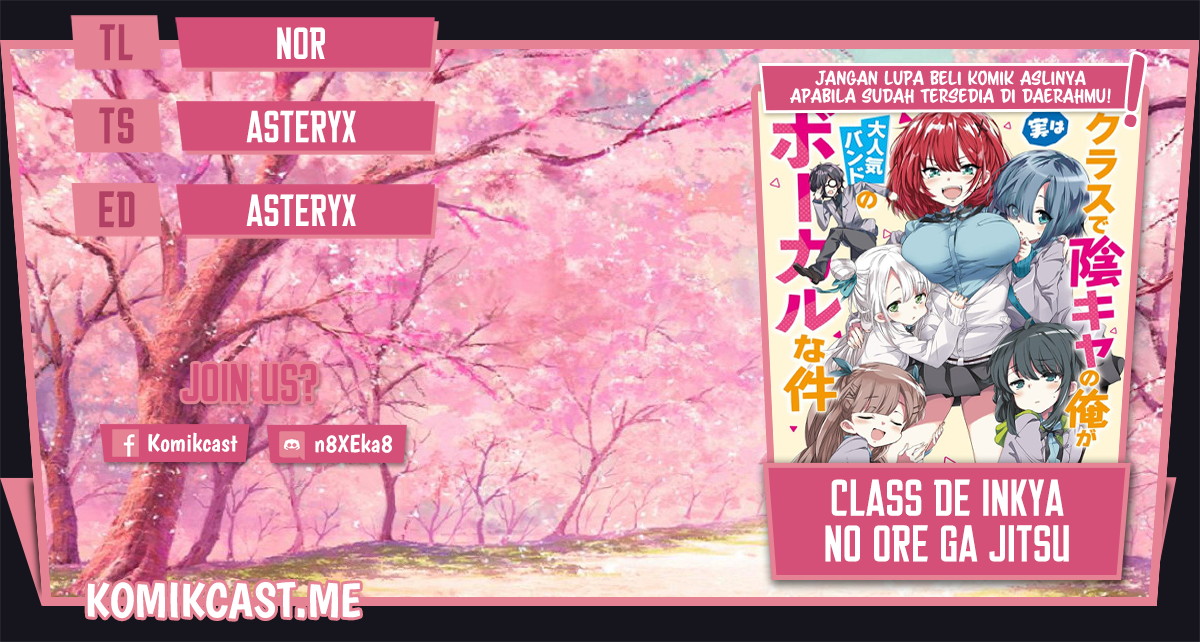 Class de Inkya no Ore ga Jitsu wa Daininki Band no Vocal na Ken chapter 13