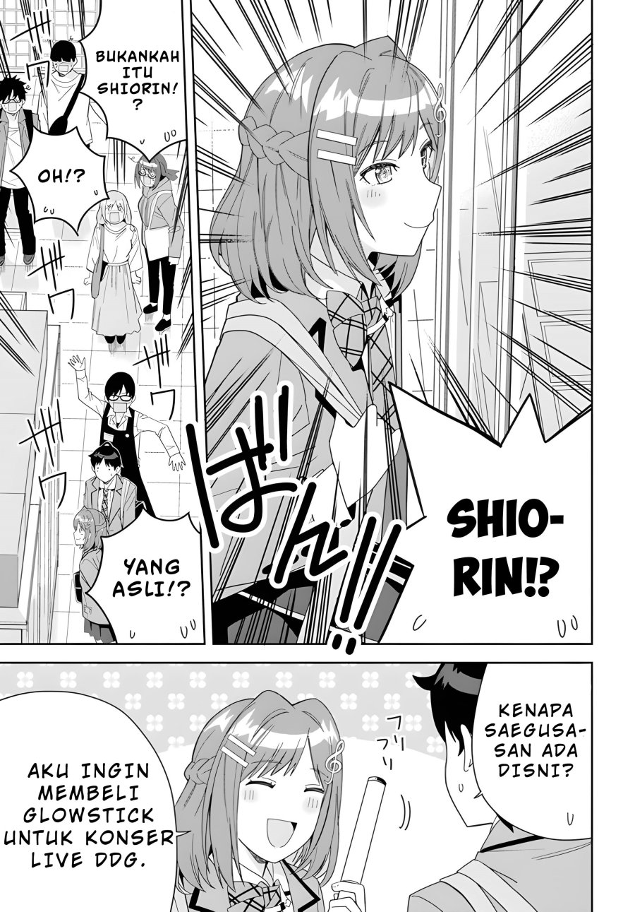 Classmate no Moto Idol ga, Tonikaku Kyodou Fushin Nan desu chapter 2