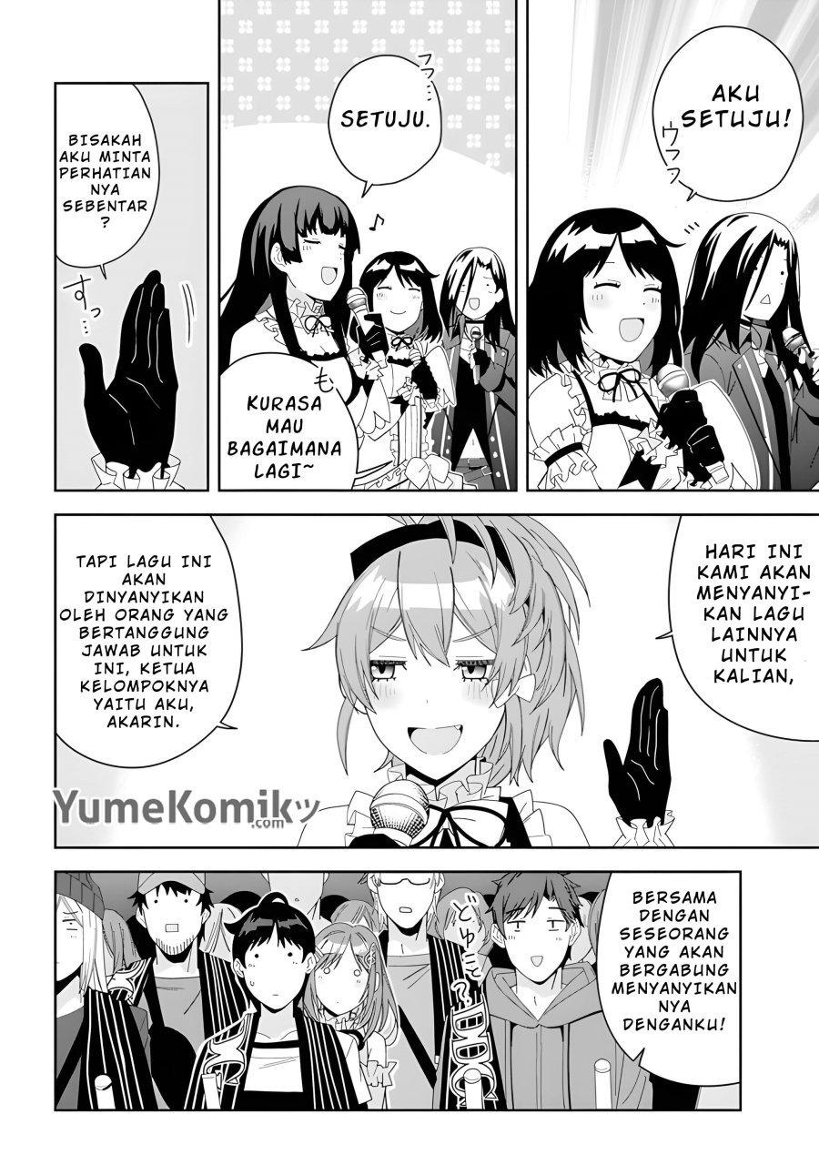 Classmate no Moto Idol ga, Tonikaku Kyodou Fushin Nan desu chapter 2