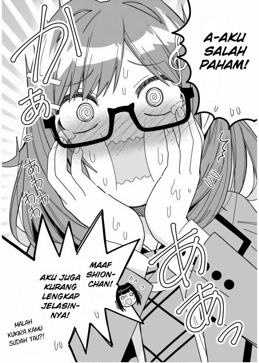 Classmate no Moto Idol ga, Tonikaku Kyodou Fushin Nan desu chapter 9