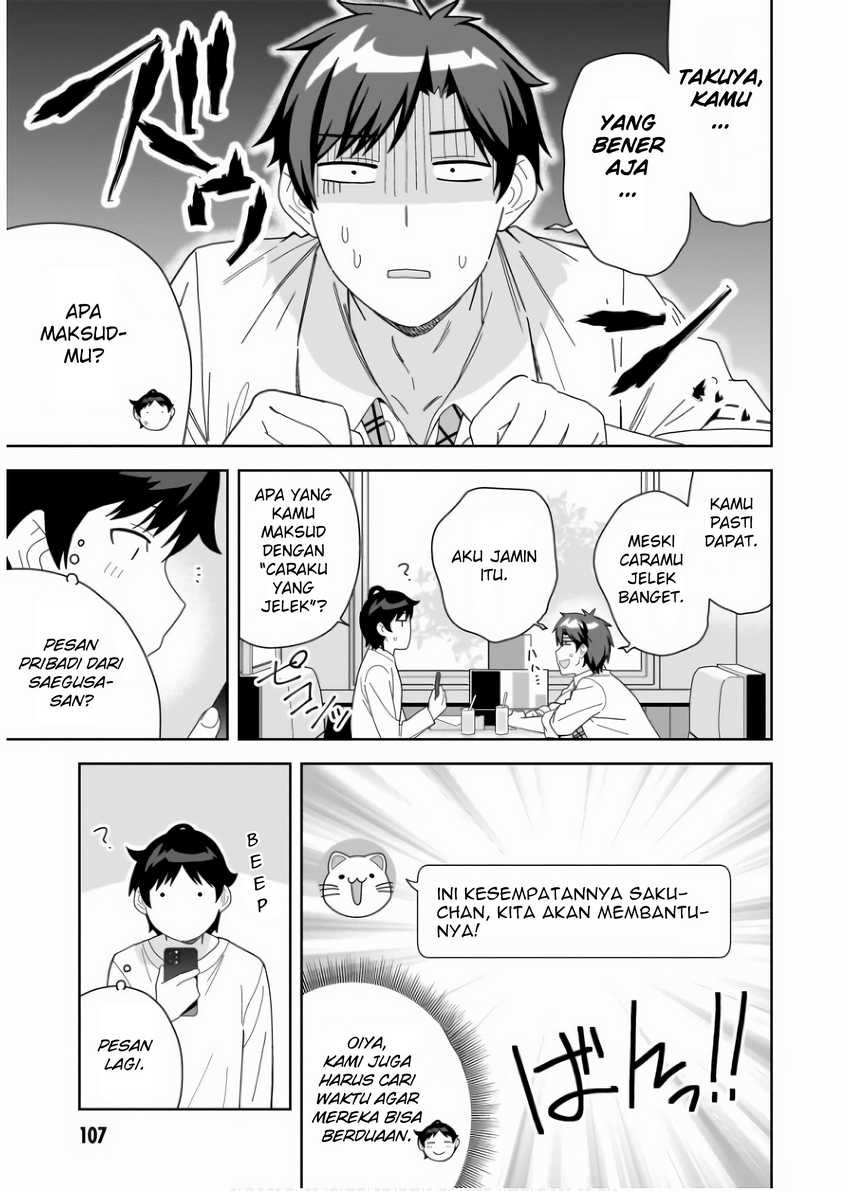 Classmate no Moto Idol ga, Tonikaku Kyodou Fushin Nan desu chapter 9