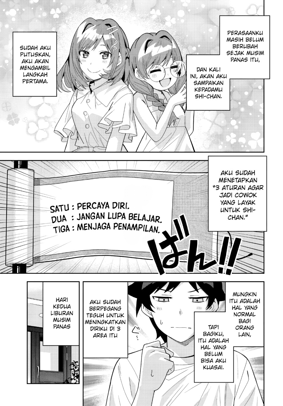 Classmate no Moto Idol ga, Tonikaku Kyodou Fushin Nan desu Chapter 19 Bahasa Indonesia