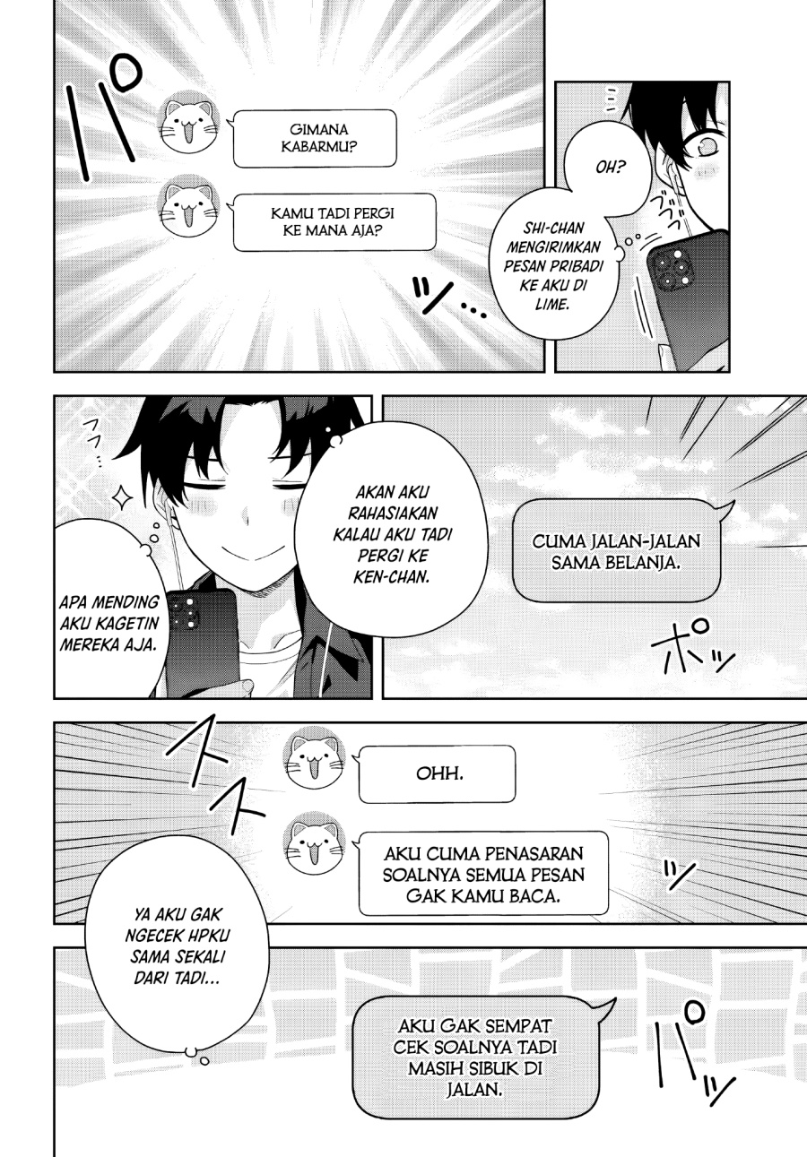 Classmate no Moto Idol ga, Tonikaku Kyodou Fushin Nan desu Chapter 19 Bahasa Indonesia