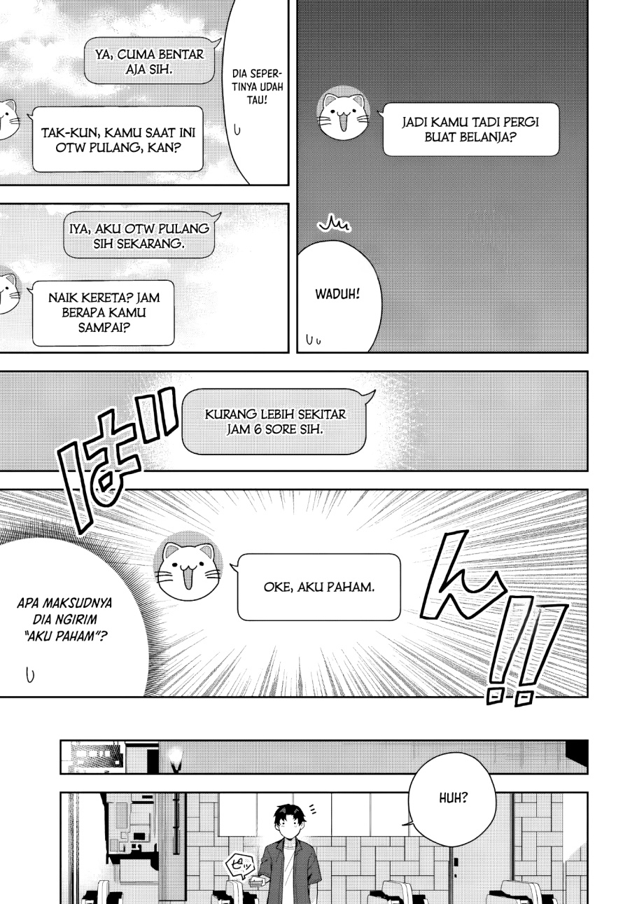 Classmate no Moto Idol ga, Tonikaku Kyodou Fushin Nan desu Chapter 19 Bahasa Indonesia