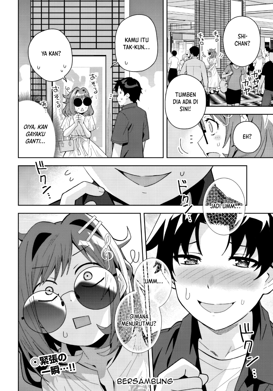 Classmate no Moto Idol ga, Tonikaku Kyodou Fushin Nan desu Chapter 19 Bahasa Indonesia