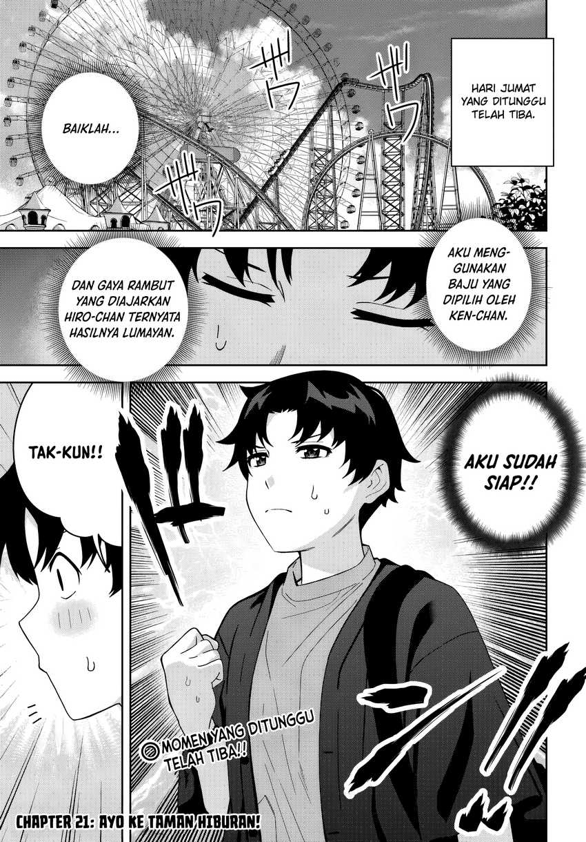Classmate no Moto Idol ga, Tonikaku Kyodou Fushin Nan desu Chapter 21 Bahasa Indonesia
