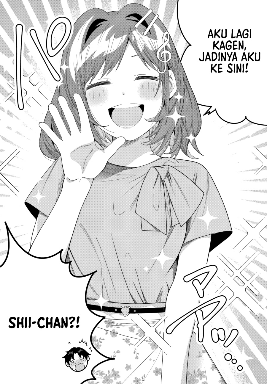 Classmate no Moto Idol ga, Tonikaku Kyodou Fushin Nan desu chapter 24