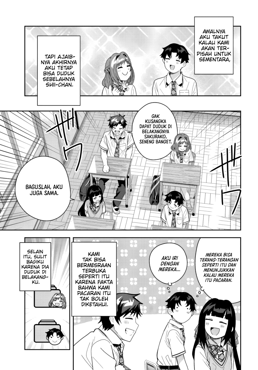 Classmate no Moto Idol ga, Tonikaku Kyodou Fushin Nan desu chapter 24