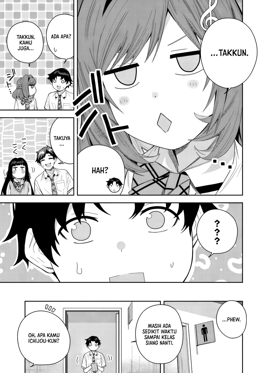 Classmate no Moto Idol ga, Tonikaku Kyodou Fushin Nan desu chapter 24