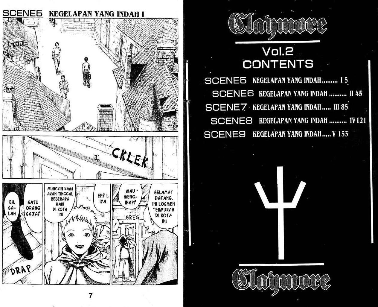 Claymore Volume 2 Bahasa Indonesia
