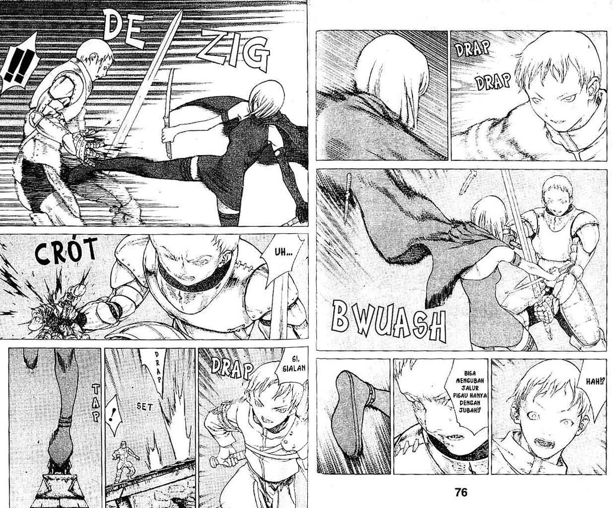 Claymore Volume 2 Bahasa Indonesia