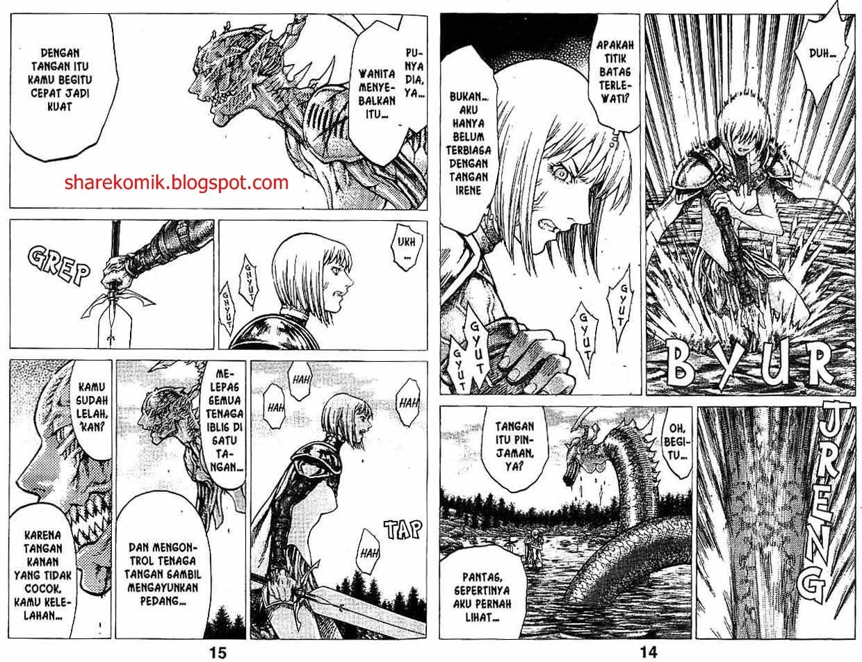 Claymore chapter 8