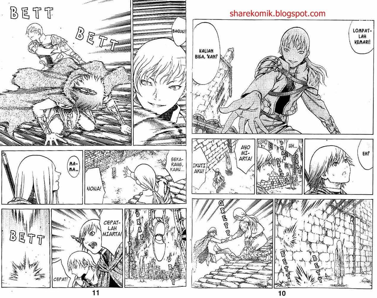 Claymore chapter 14