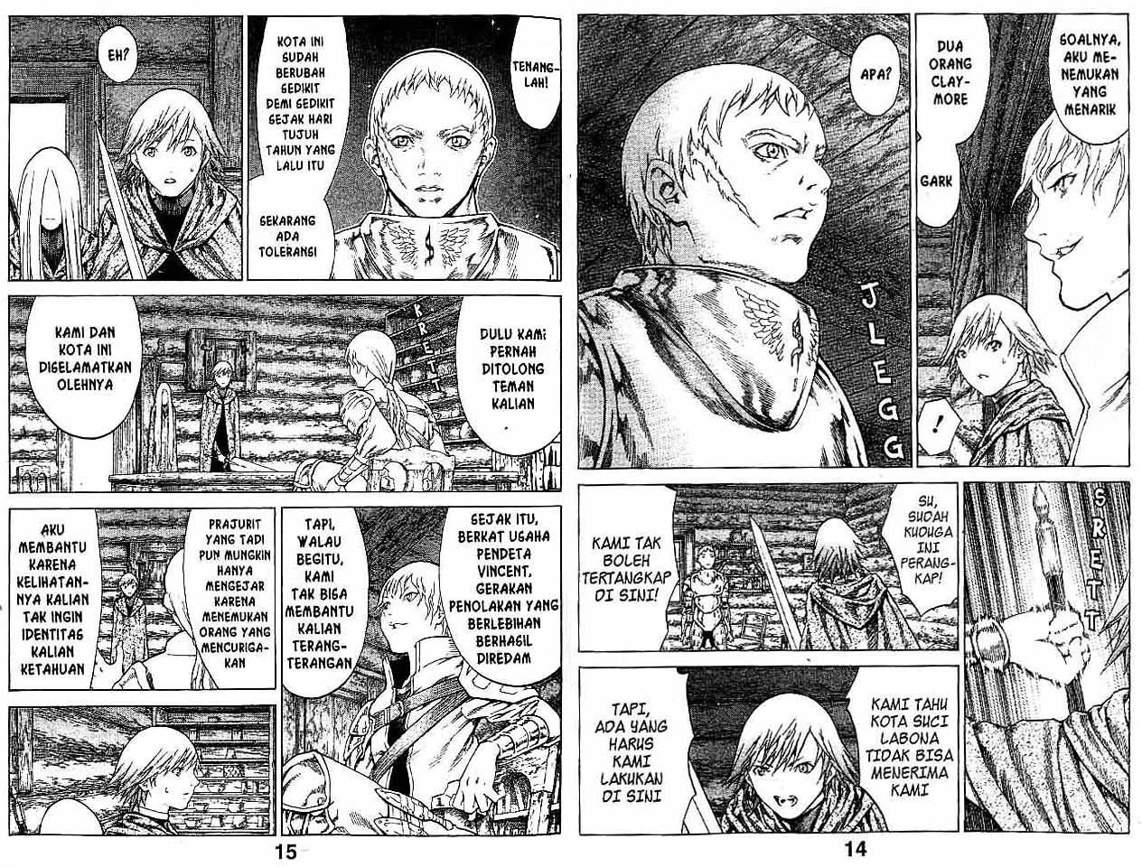 Claymore chapter 14