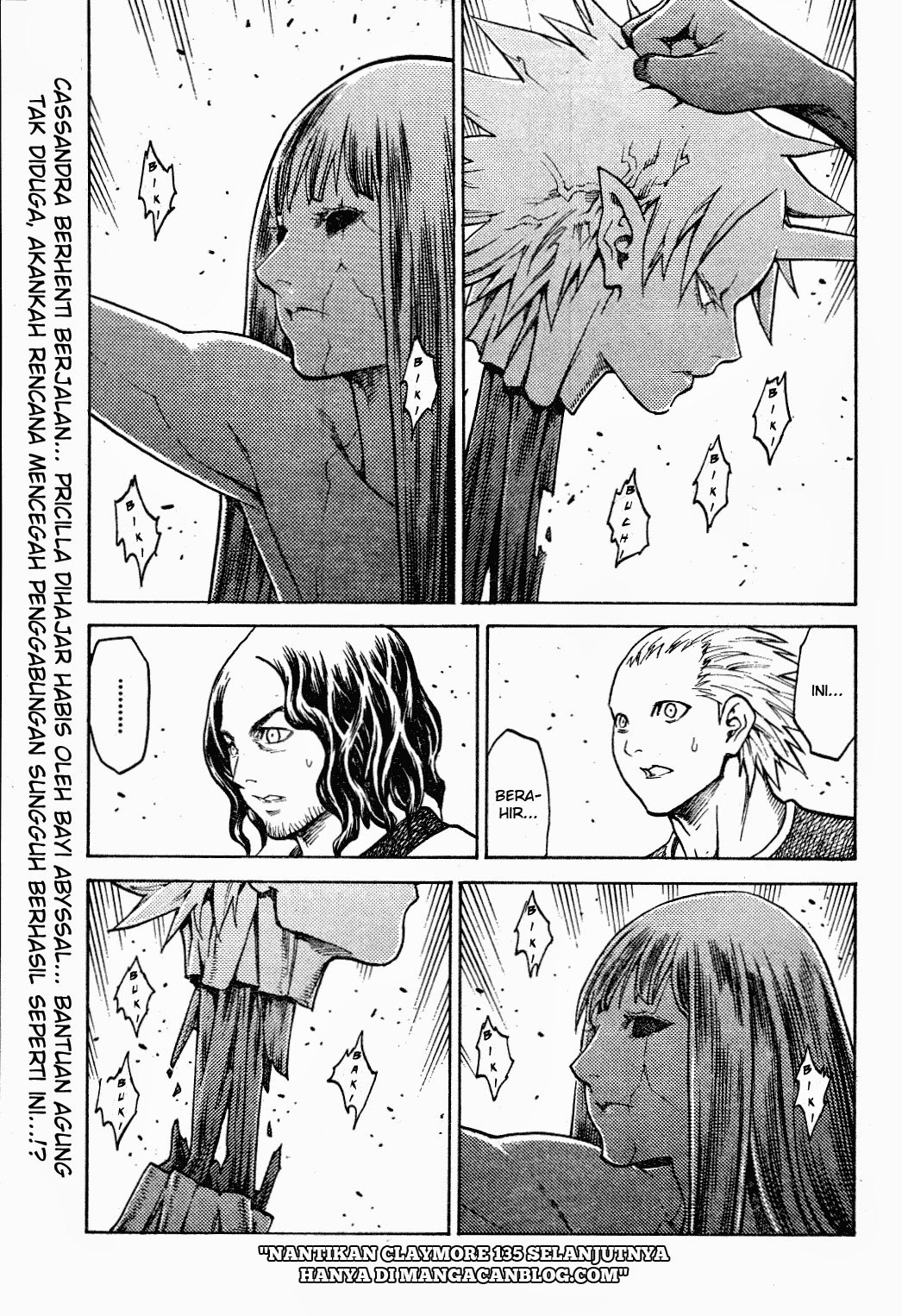 Claymore Chapter 134 Bahasa Indonesia