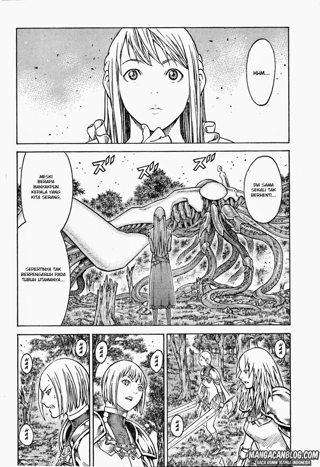 Claymore Chapter 134 Bahasa Indonesia