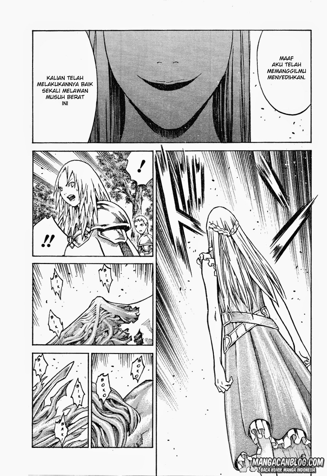 Claymore Chapter 134 Bahasa Indonesia