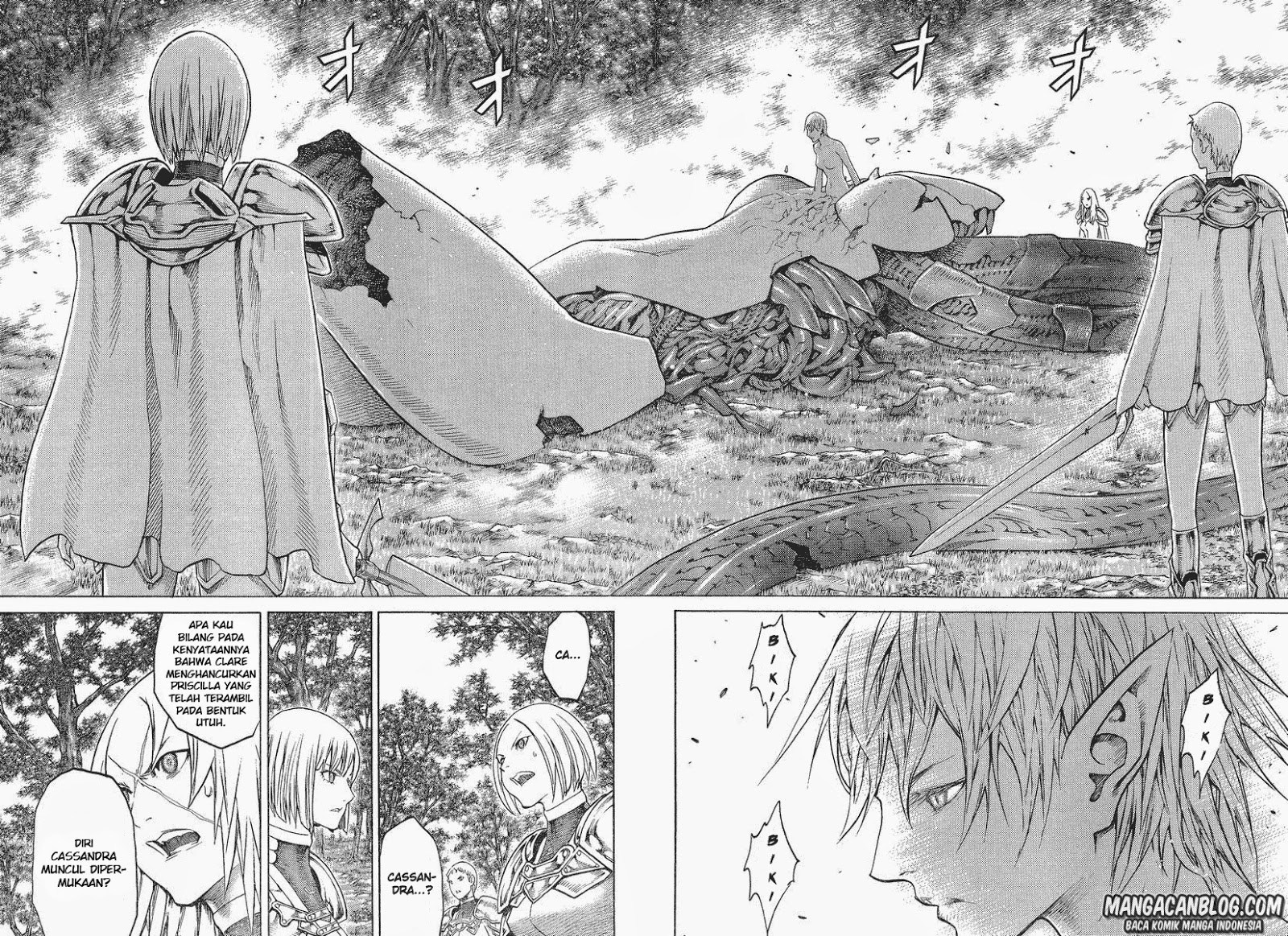 Claymore chapter 138