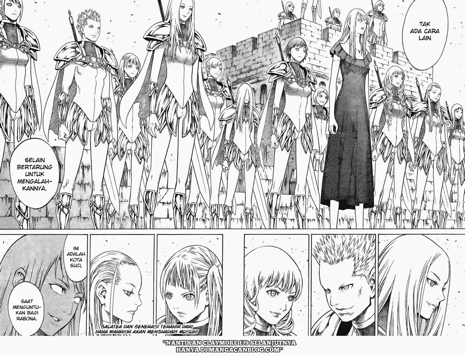 Claymore chapter 138