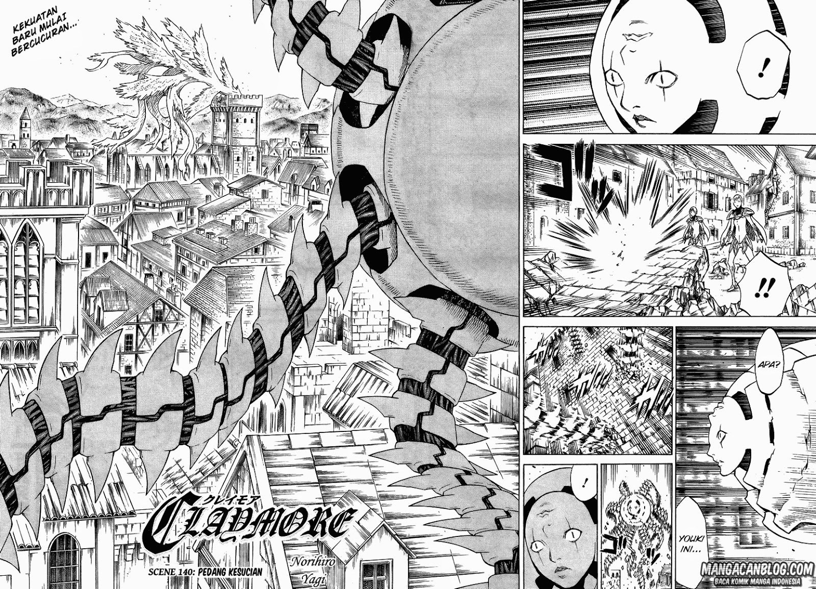 Claymore chapter 140