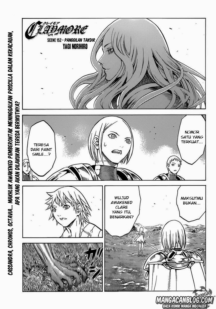 Claymore chapter 152