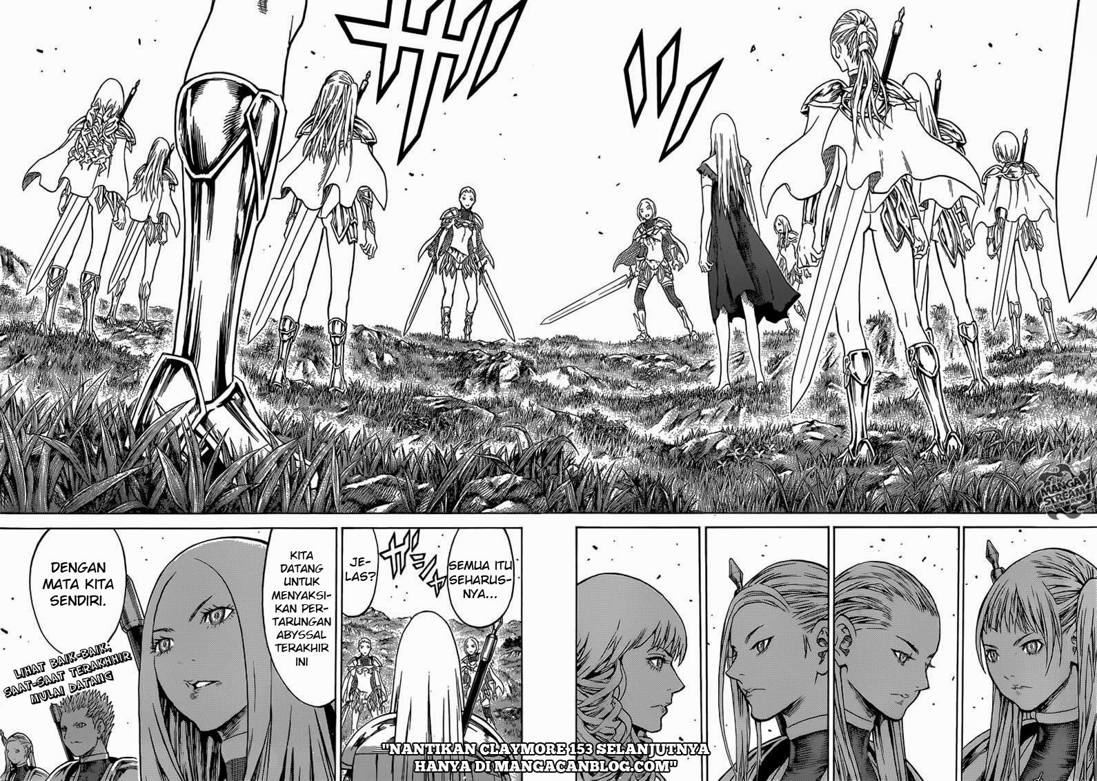 Claymore chapter 152