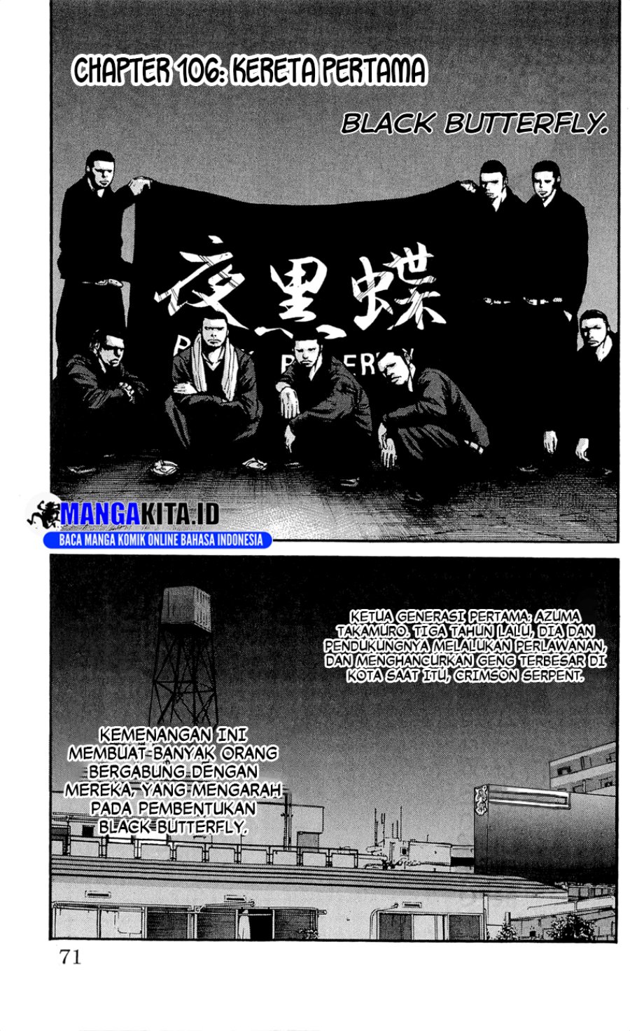 Clover (Tetshuhiro Hirakawa) Chapter 106 Bahasa Indonesia