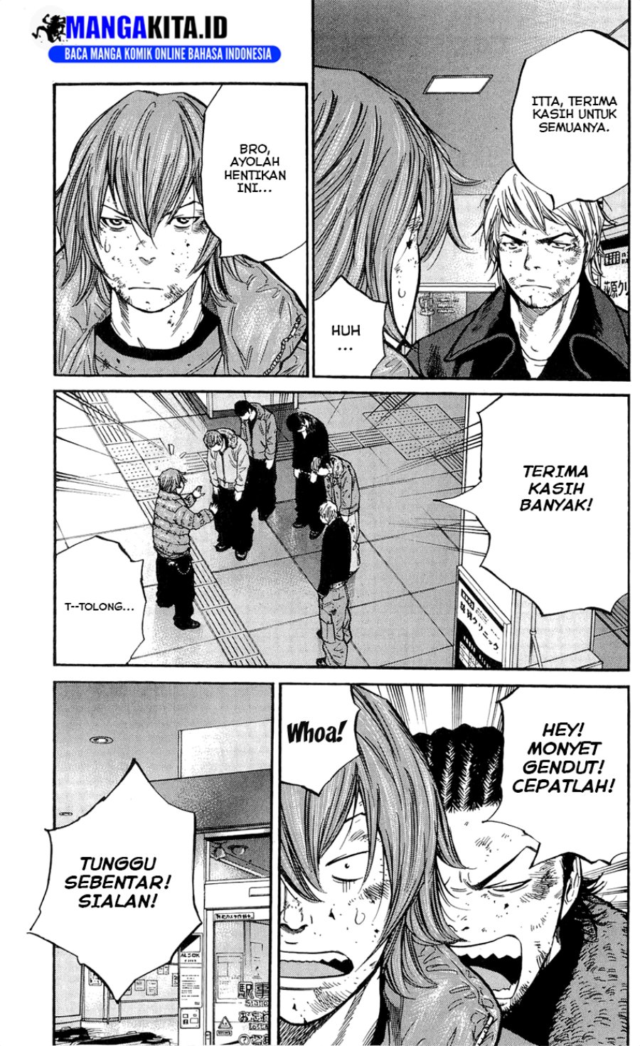 Clover (Tetshuhiro Hirakawa) Chapter 106 Bahasa Indonesia