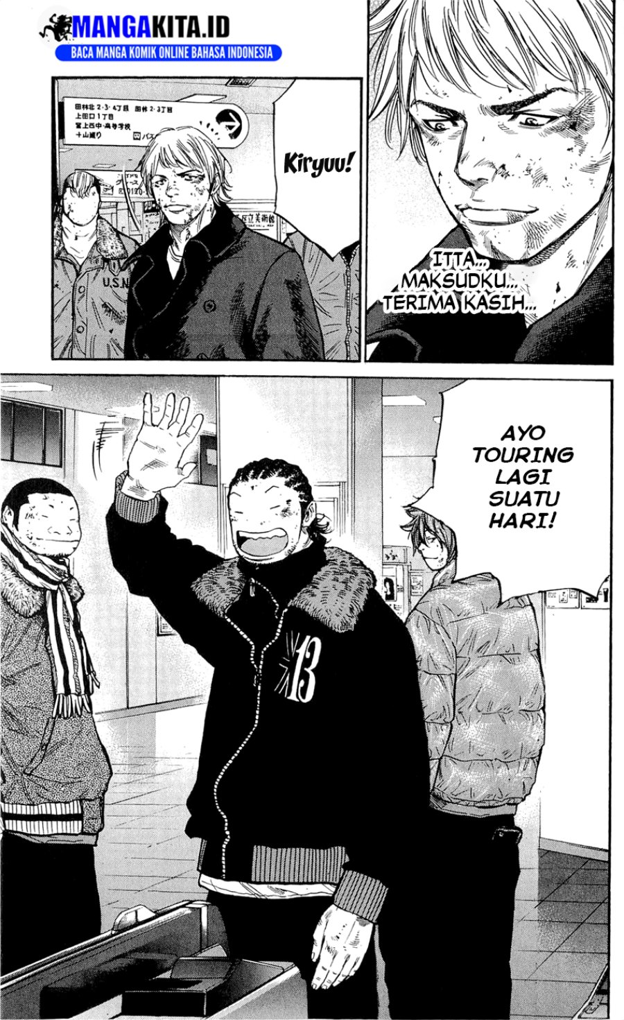 Clover (Tetshuhiro Hirakawa) Chapter 106 Bahasa Indonesia