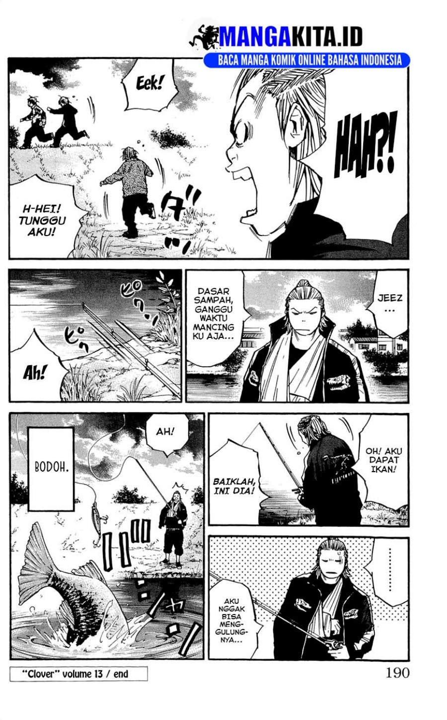 Clover (Tetshuhiro Hirakawa) chapter 115