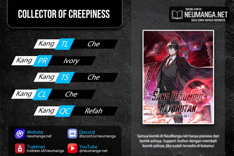 Collector of Creepiness Chapter 01 Bahasa Indonesia