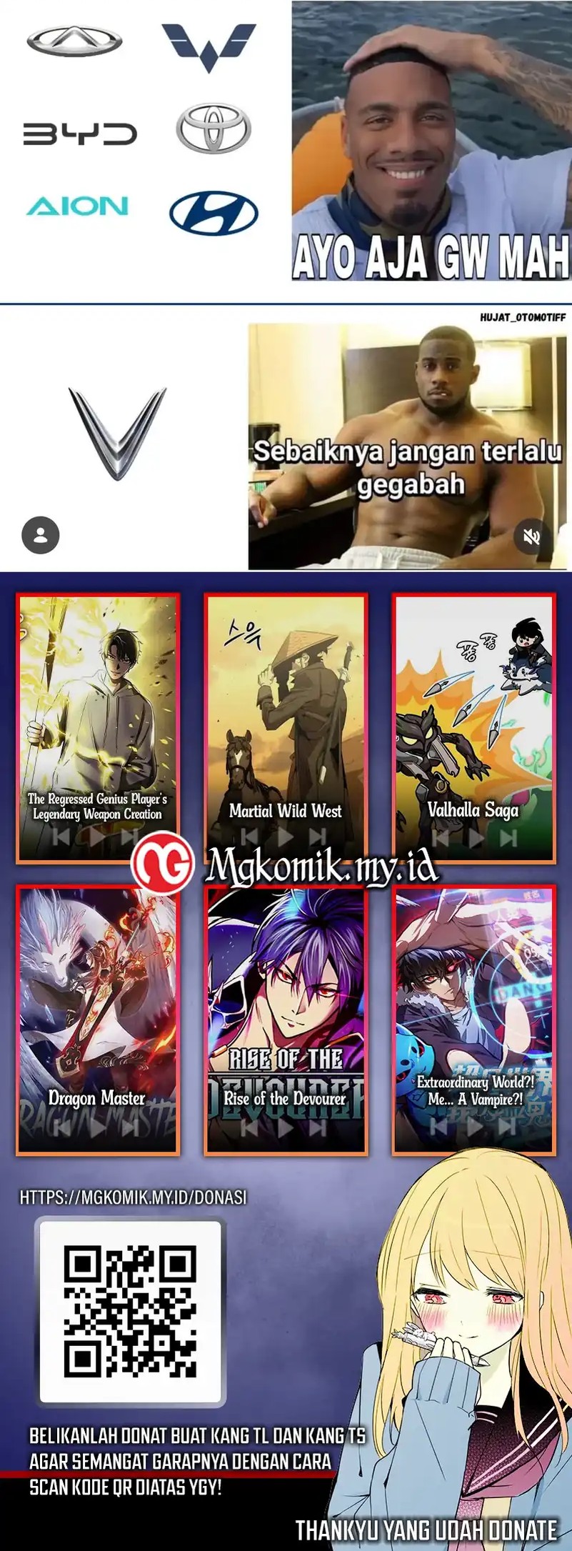 Cosmic Heavenly Demon 3077 Chapter 68 Bahasa Indonesia