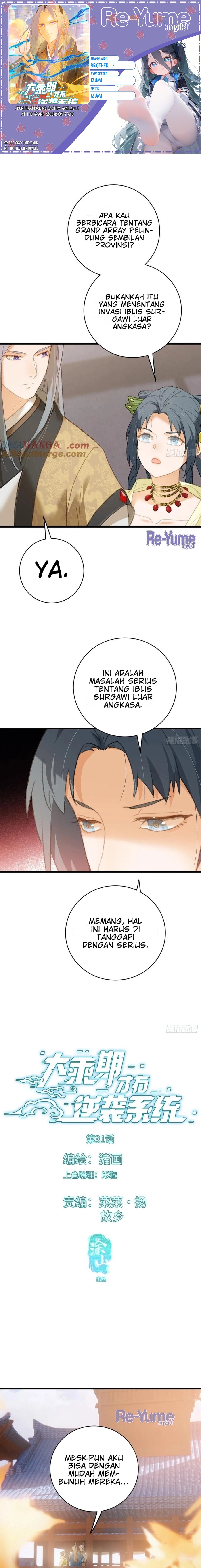 Counterattacking System Available At The Grand Ascension Stage chapter 31