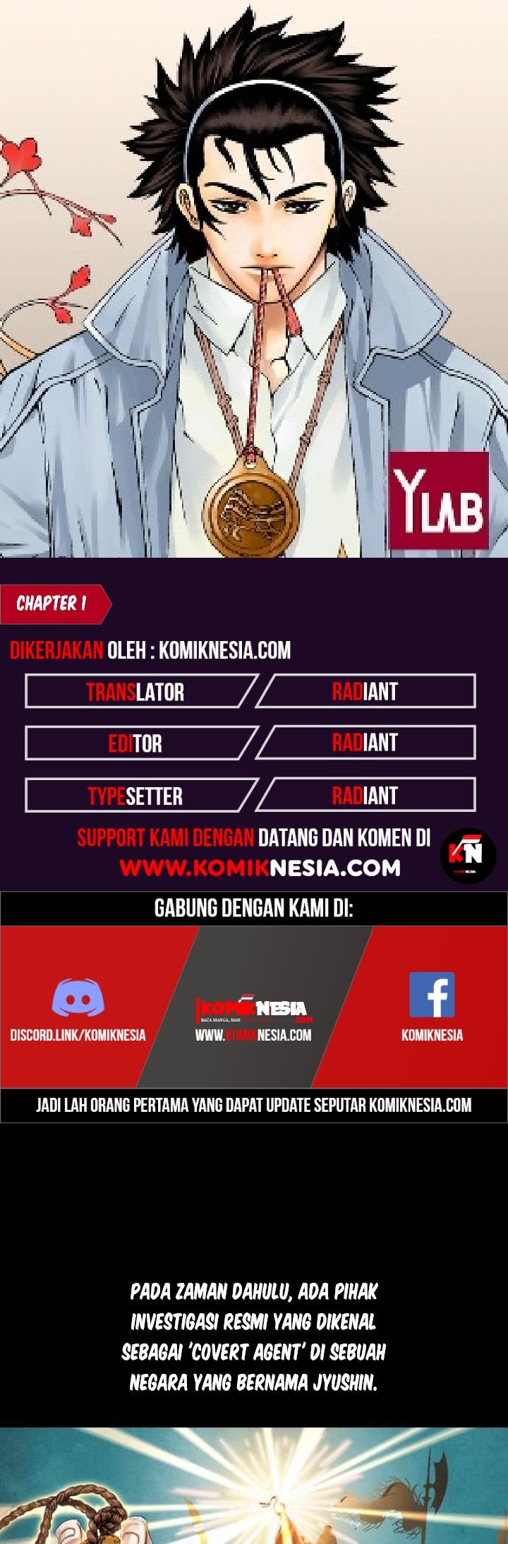 Covert Agent Chapter 01 Bahasa Indonesia