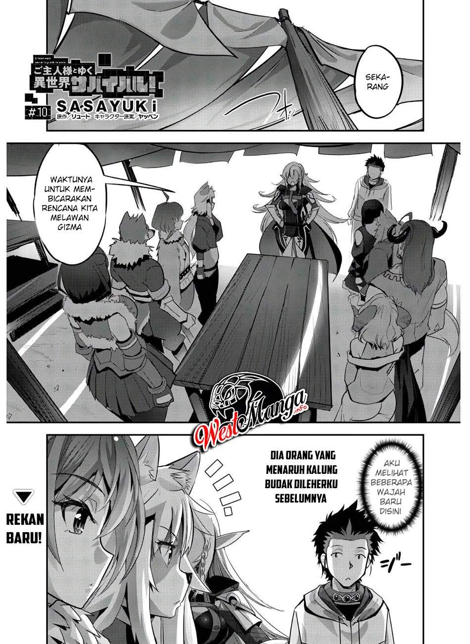 Craft Game no Nouryoku de Isekai Kouryaku!! Chapter 10 Bahasa Indonesia