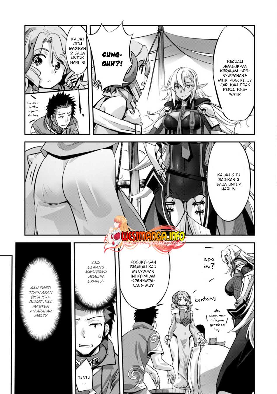 Craft Game no Nouryoku de Isekai Kouryaku!! Chapter 15 Bahasa Indonesia