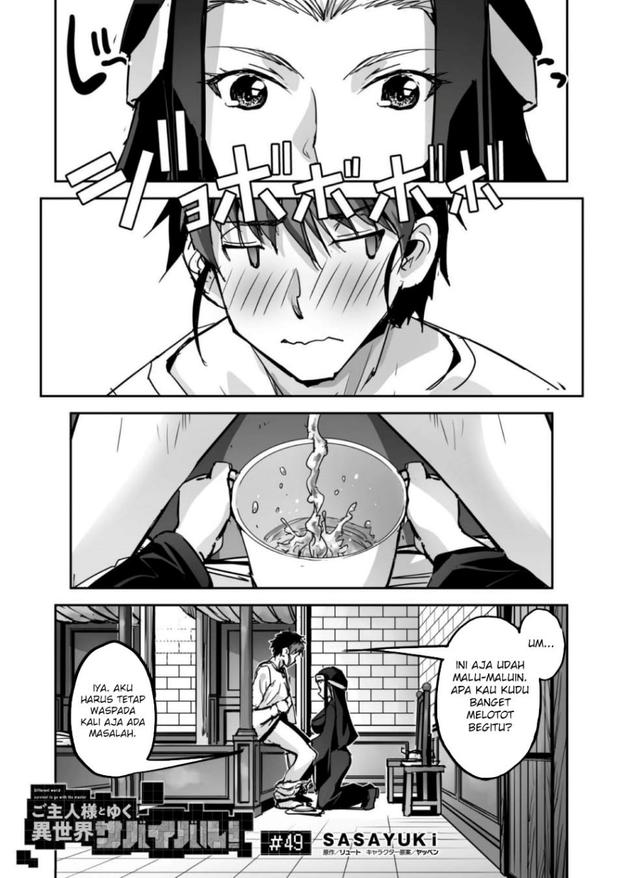 Craft Game no Nouryoku de Isekai Kouryaku!! Chapter 49 Bahasa Indonesia