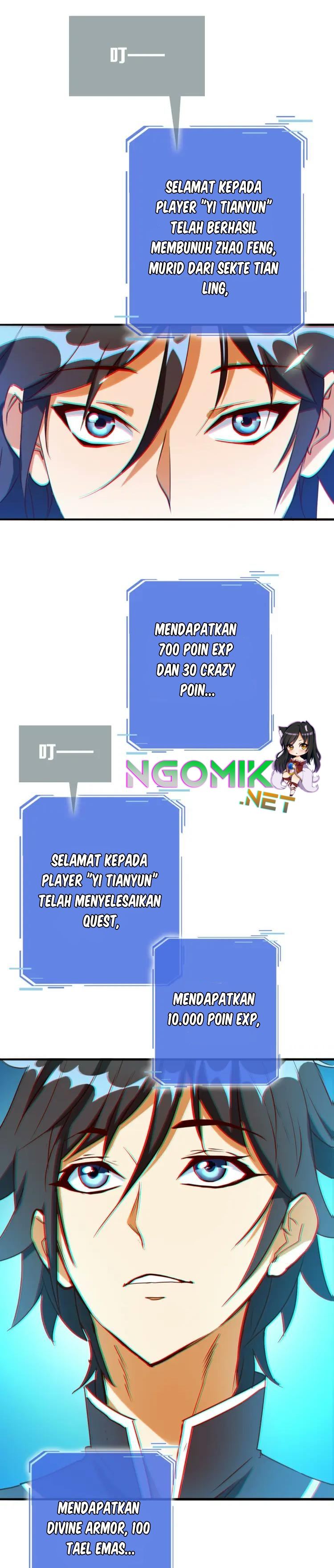Crazy Leveling System Chapter 07 Bahasa Indonesia