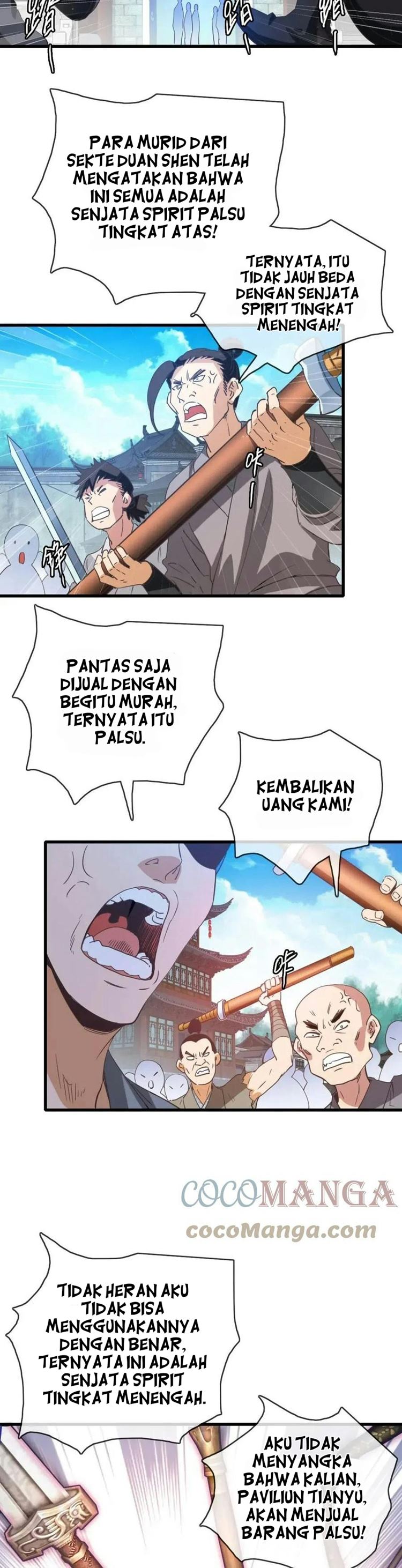 Crazy Leveling System Chapter 16 Bahasa Indonesia