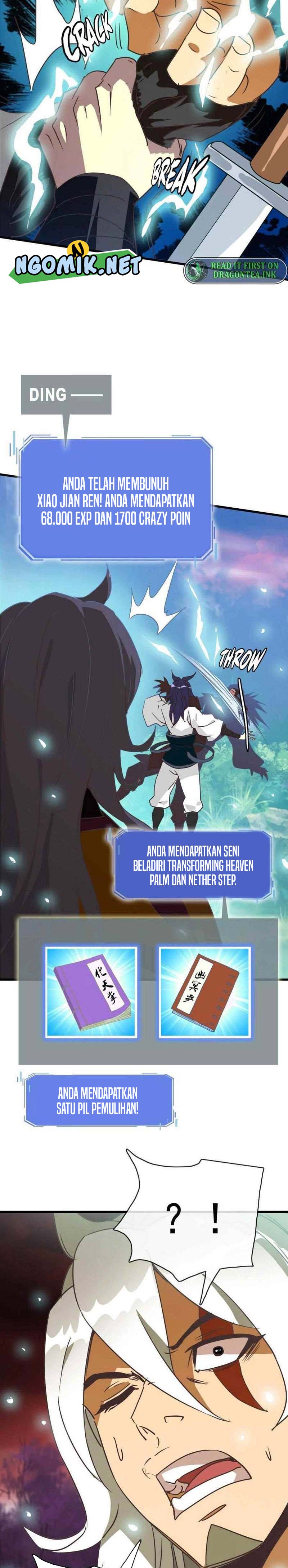 Crazy Leveling System Chapter 63 Bahasa Indonesia
