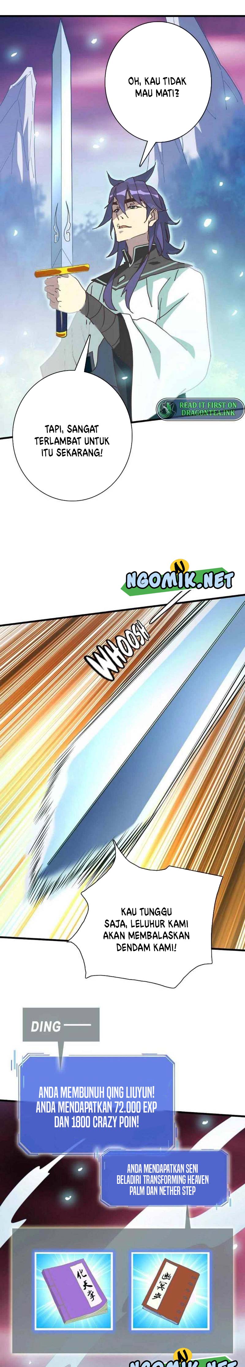 Crazy Leveling System Chapter 63 Bahasa Indonesia